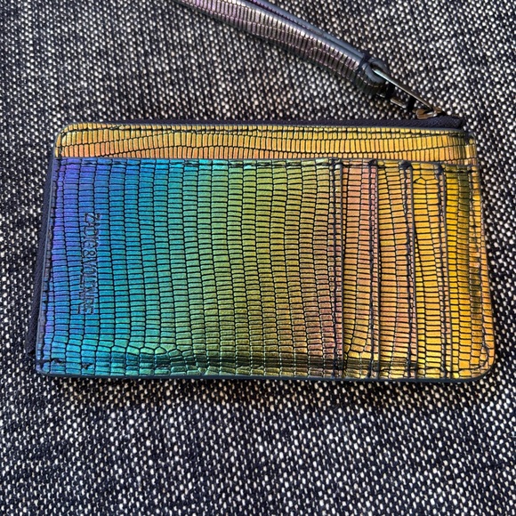 Zadig & Voltaire ZV Card Holder in Rainbow - Picture 4 of 7